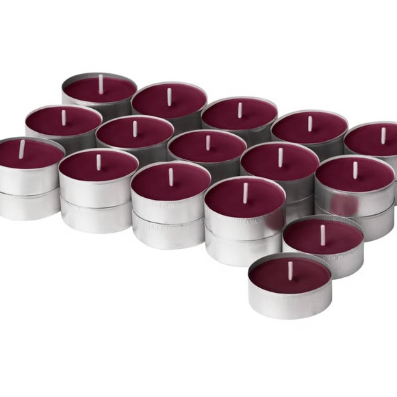 Pack of 30 - STORTSKON Scented Tealight Candles Berries Red Aroma, Cozy Home - Picture 1 of 5